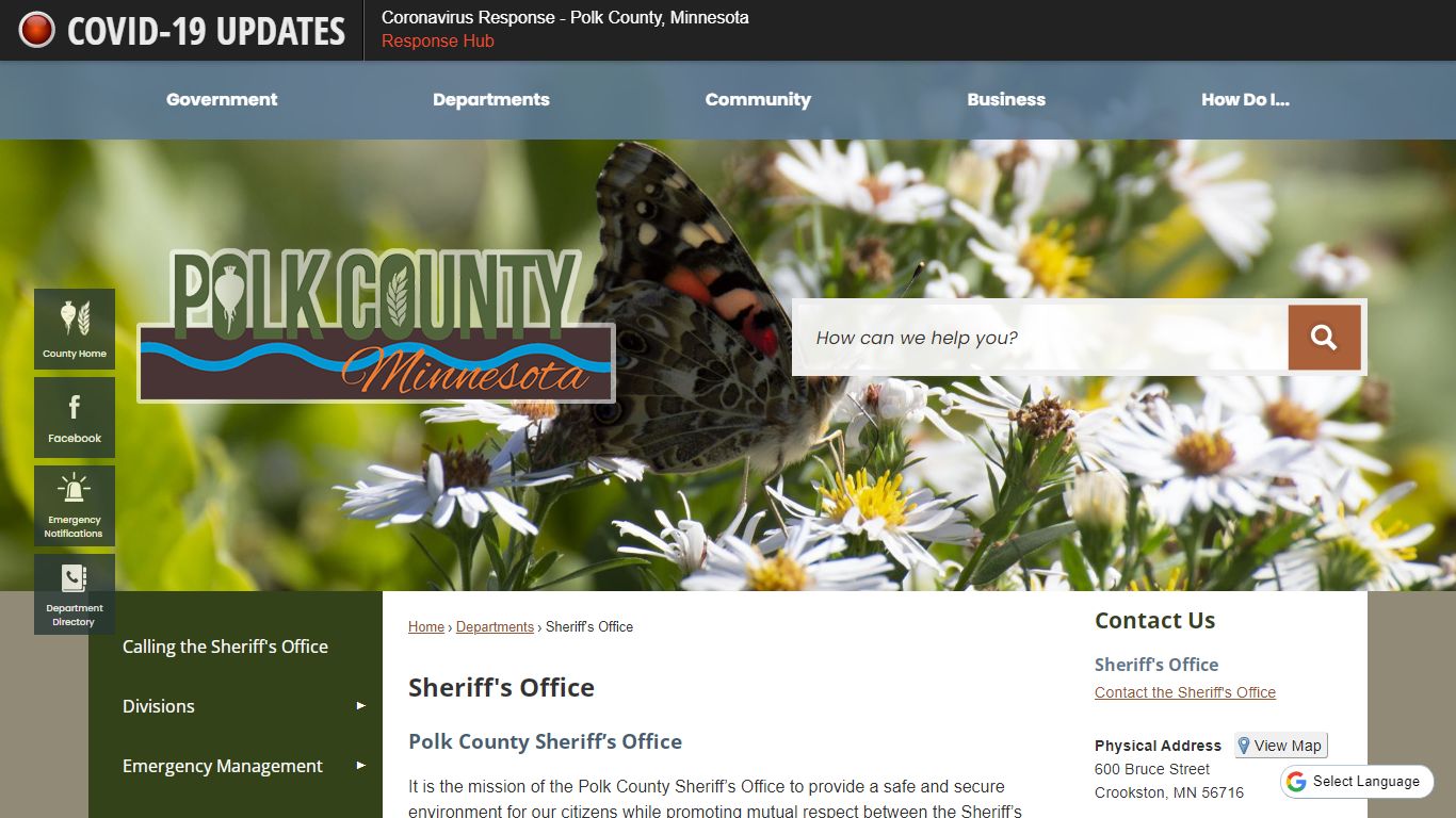 Sheriff's Office | Polk County, MN